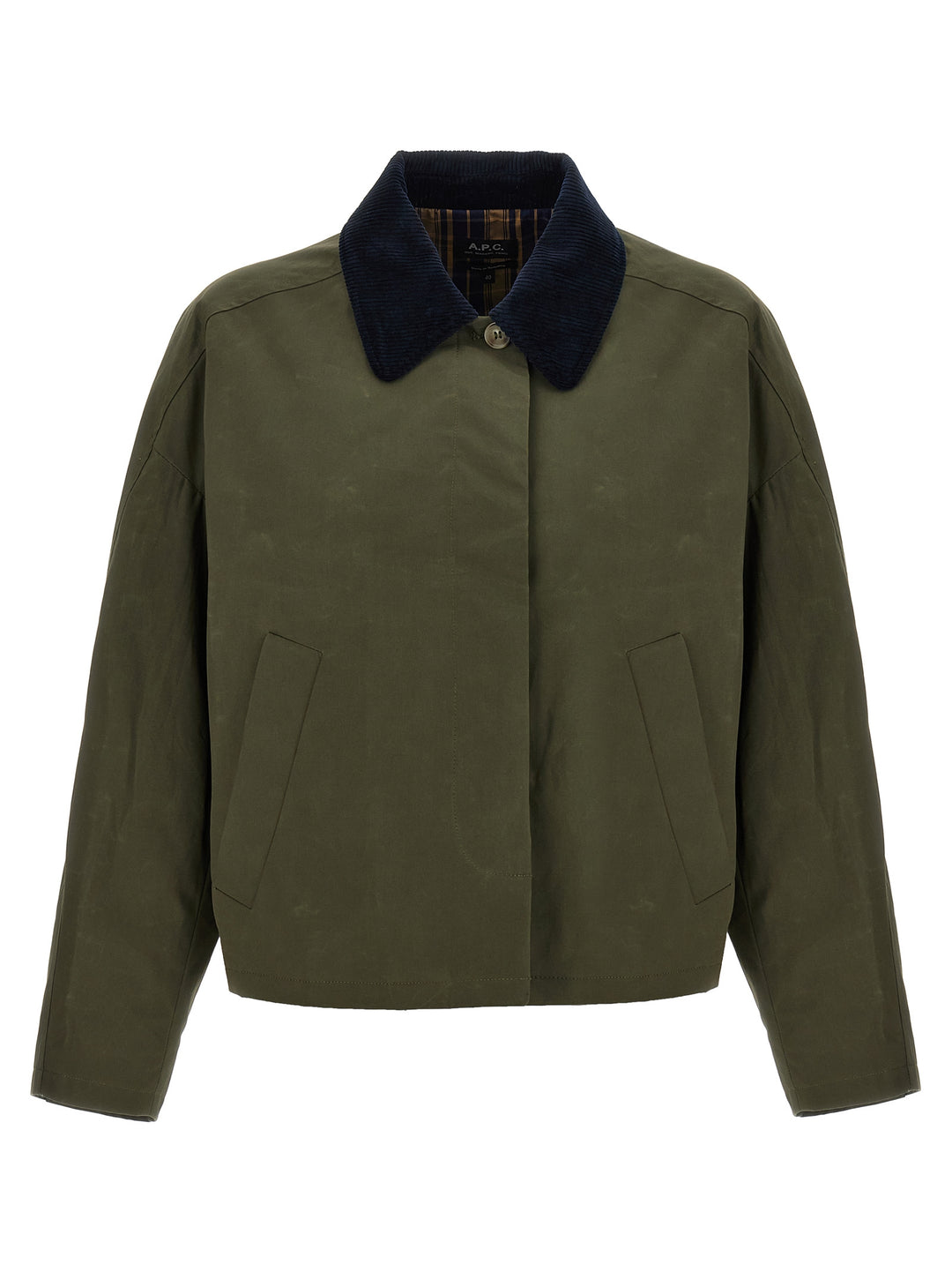 A.P.C. Becca Puffer Jackets - Verde | bb4555ffa7ebf599cc9f42b12cfc022895917669