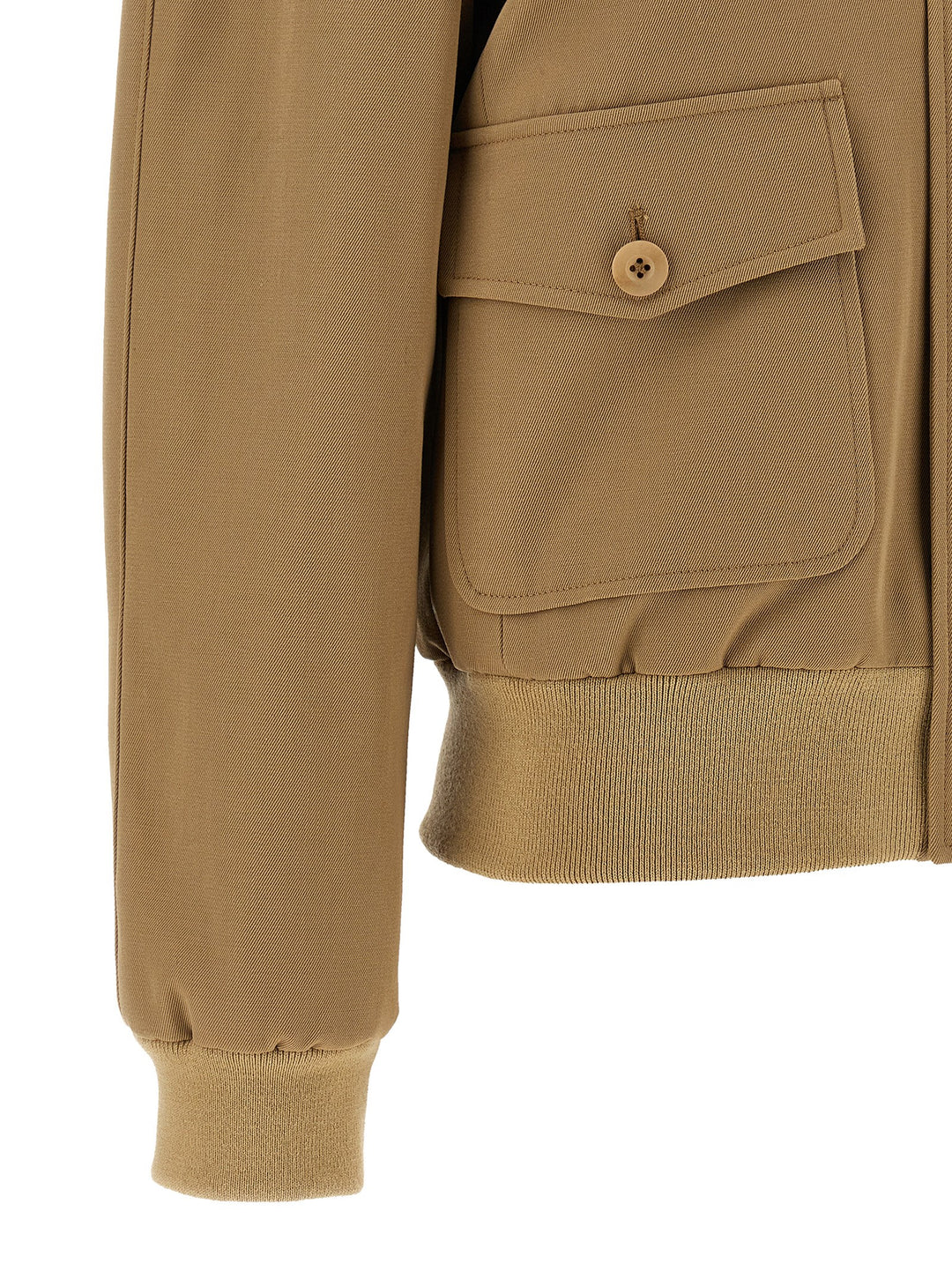 A.P.C. Cotton And Wool Jacket Puffer Jackets - Beige | 14f58cfecfefb2bec07124a85dc768fe87a37f7a