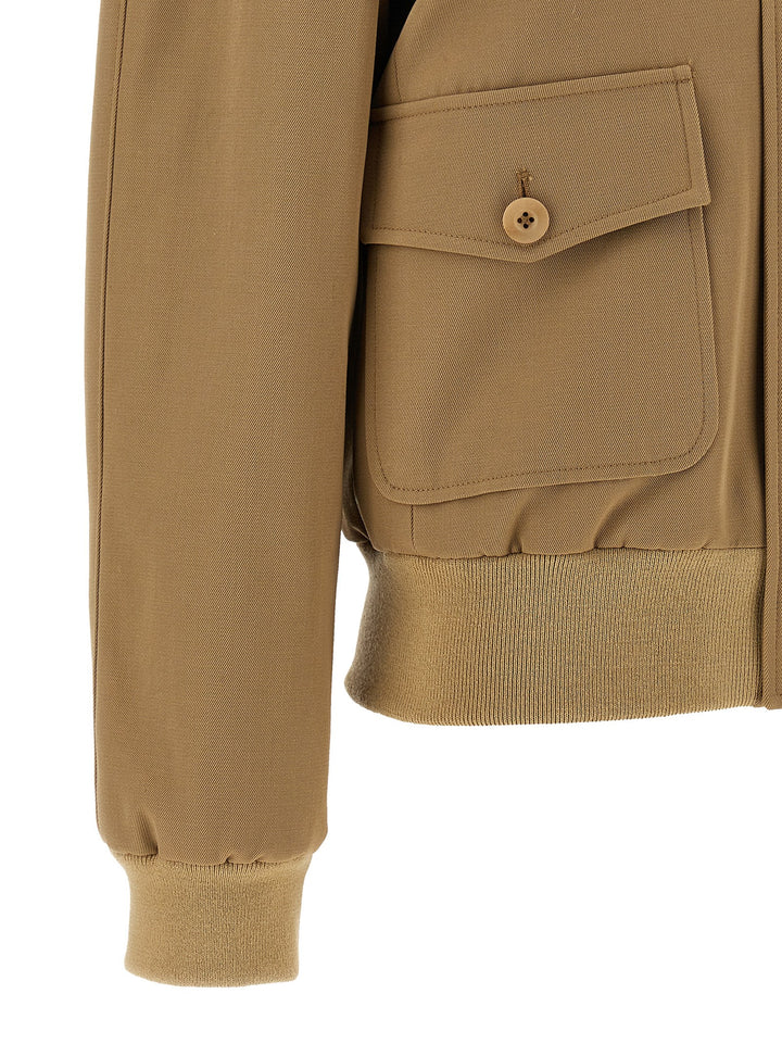 A.P.C. Cotton And Wool Jacket Puffer Jackets - Beige | 14f58cfecfefb2bec07124a85dc768fe87a37f7a
