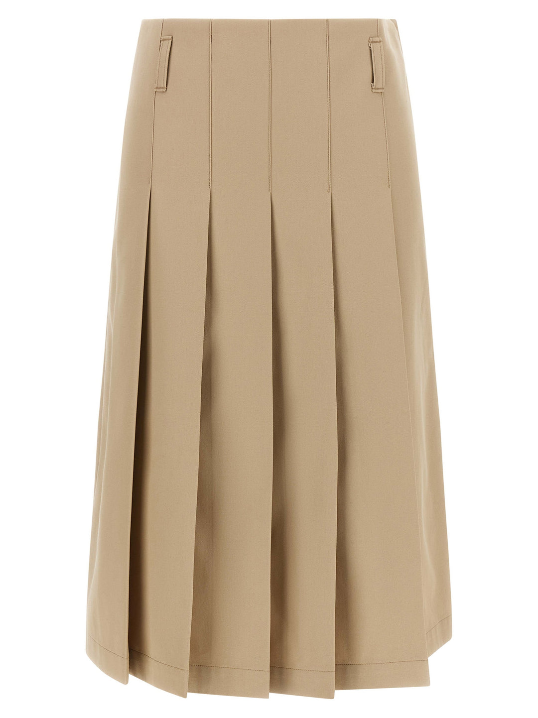 A.P.C. Pleated Skirt Gonne - Beige | 34f7f0b4cc7d1f64b16b1ce73b9d1510b98ab0cb
