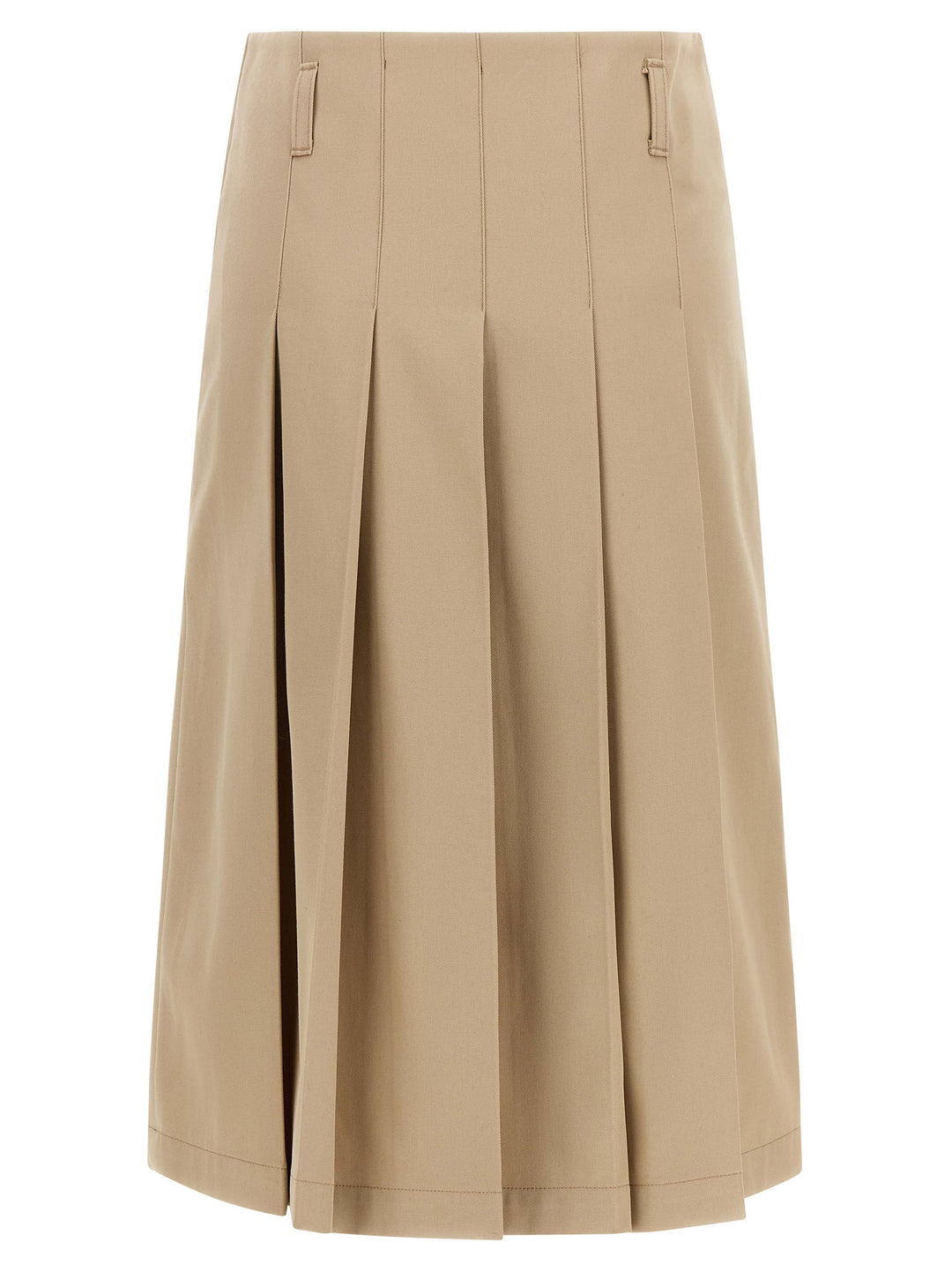A.P.C. Pleated Skirt Gonne - Beige | a8ae289d0ff1a8b6548b920775153d746f99a7cc