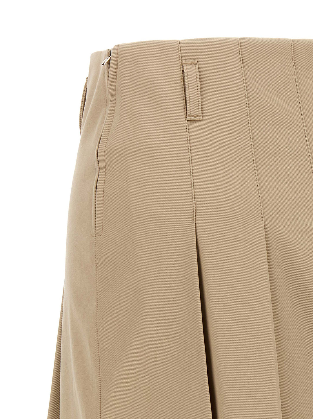 A.P.C. Pleated Skirt Gonne - Beige | 823a88b2b707640ad69e43bd1b113afd1b3e52df