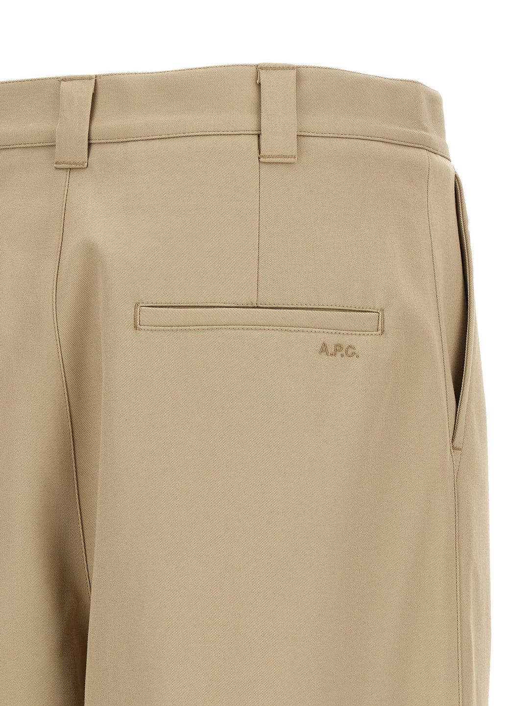 A.P.C. Ricky Pantaloni - Beige | bbc96a93ac96cc4991fc2d0933dcf0fd71986400