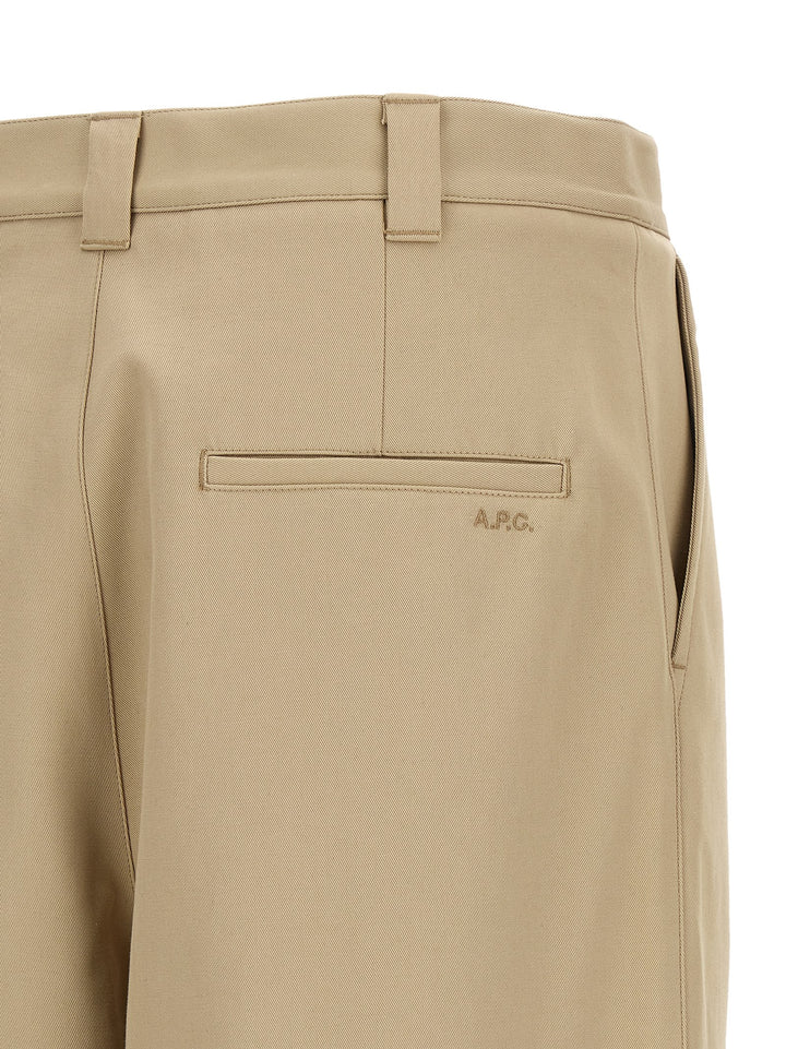 A.P.C. Ricky Pantaloni - Beige | bbc96a93ac96cc4991fc2d0933dcf0fd71986400
