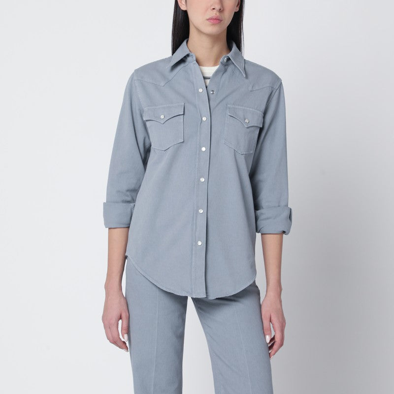 A.P.C. Shirts & Tops - Blu | cce0b6a4bdb9bbba963efd81d53e404636cfdb60