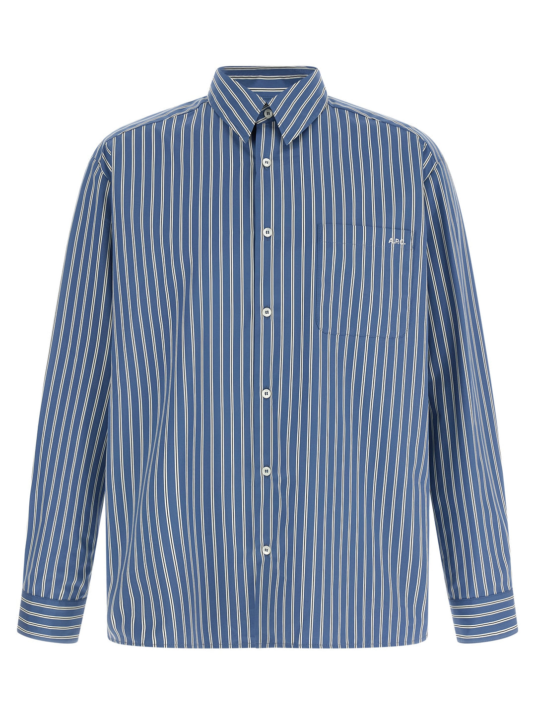 A.P.C. Malo Camicie - Blu | 1dd8dbc365446e315e5322b3784febcda8eb883e