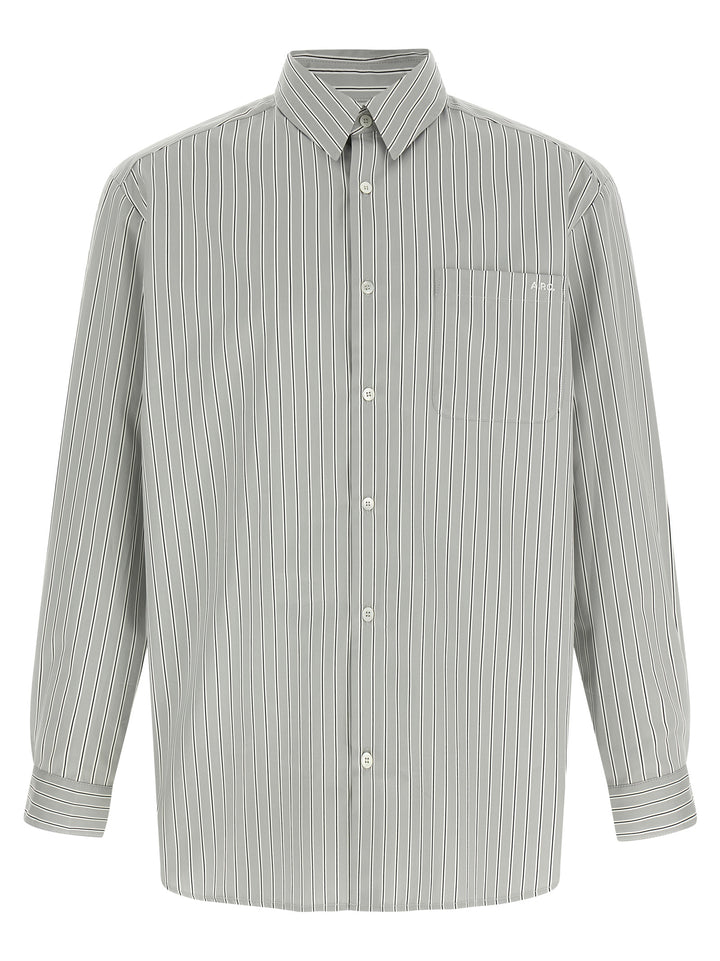 A.P.C. Malo Camicie - Grigio | e5f0cad6001a3ae5ae57d360080e7369f99c6302