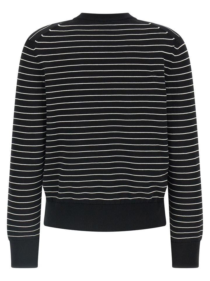 A.P.C. Sima Maglioni - Bianco/Nero | 3005133fa92aa99c6c1674dd4718498df72bdbab
