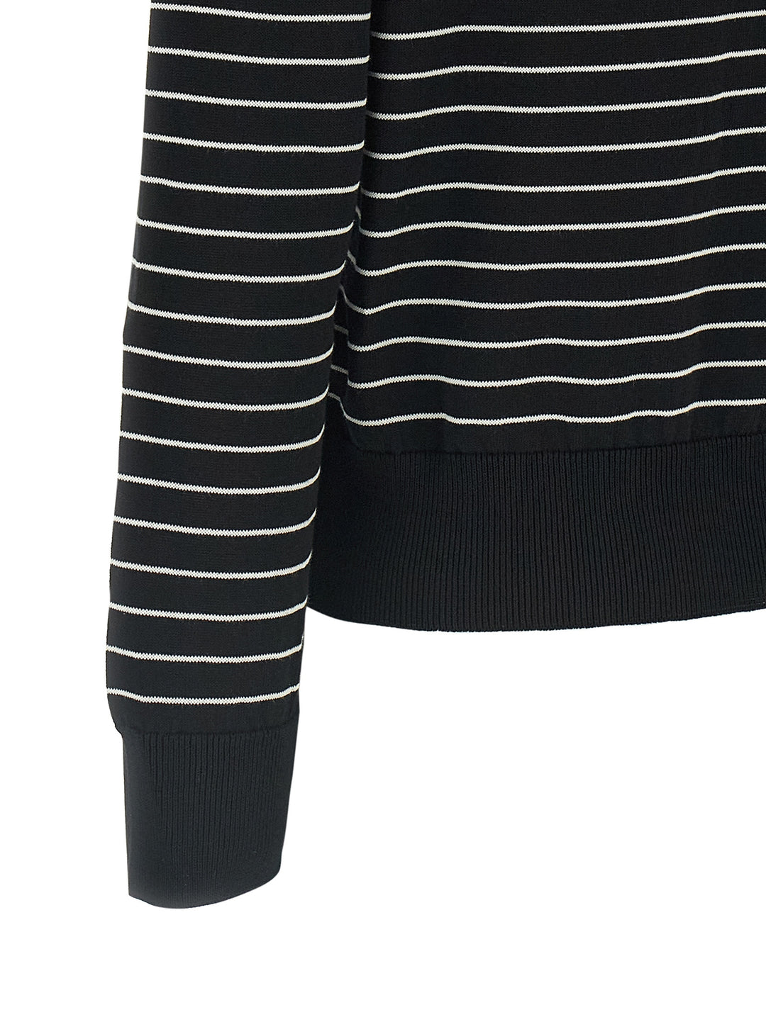 A.P.C. Sima Maglioni - Bianco/Nero | 35d022cd6c3c413b749f7de49c1b185efe3d2438