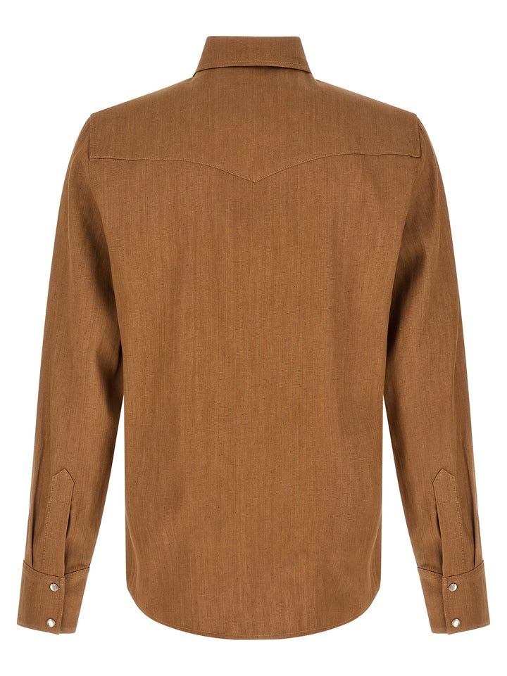 A.P.C. Western Camicie - Marrone | 413fcff603752223051c30b7c975930e320fc0a3