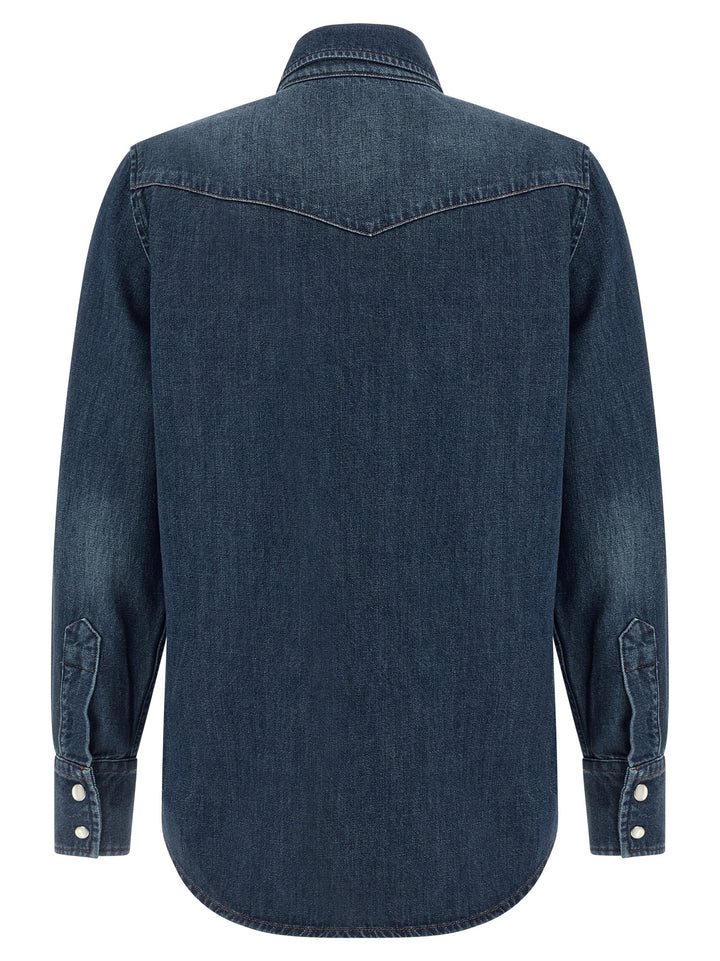 A.P.C. Western Camicie - Blu | 9cef319ba0a88f1f5ef883b805e6405b69570748