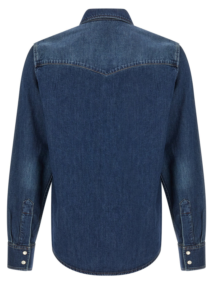 A.P.C. Western Camicie - Blu | 3786bc7dd7866ad954fd1a2ecbf9850e79f8e349