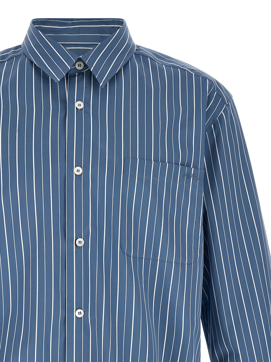 A.P.C. Malo Camicie - Blu | 818636b87a44f5079ee821ab68d984d819c627e6