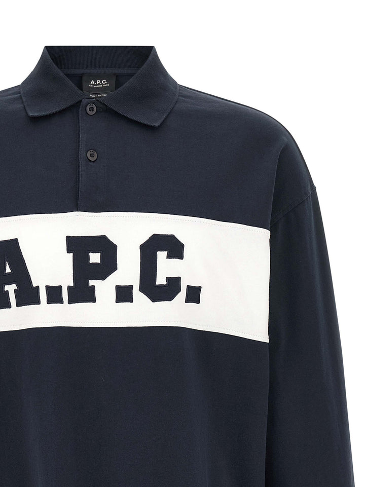 A.P.C. Alexis Polo - Blu | 73dfa10e138b8663a2c4d2b475d574fd2819361c