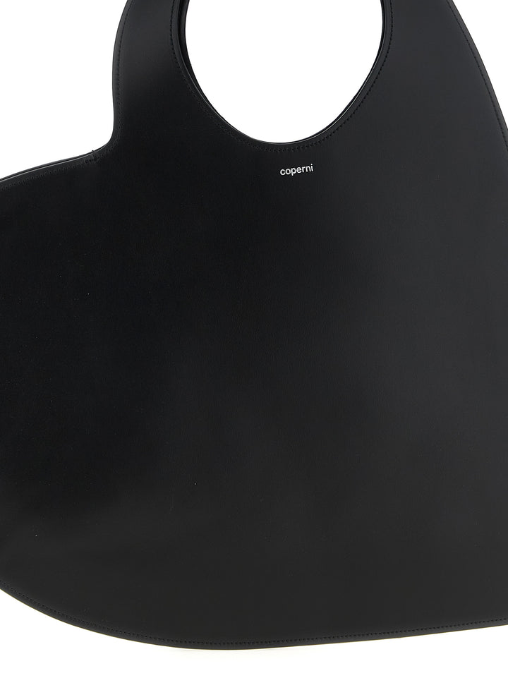 Coperni Double Heart Borse a Spalla e Tracolla - Nero | 9593d46a3ede5c6682c83637bcdbabadc67538ee