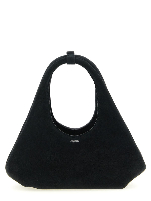 Folded Mini Borse A Mano Nero