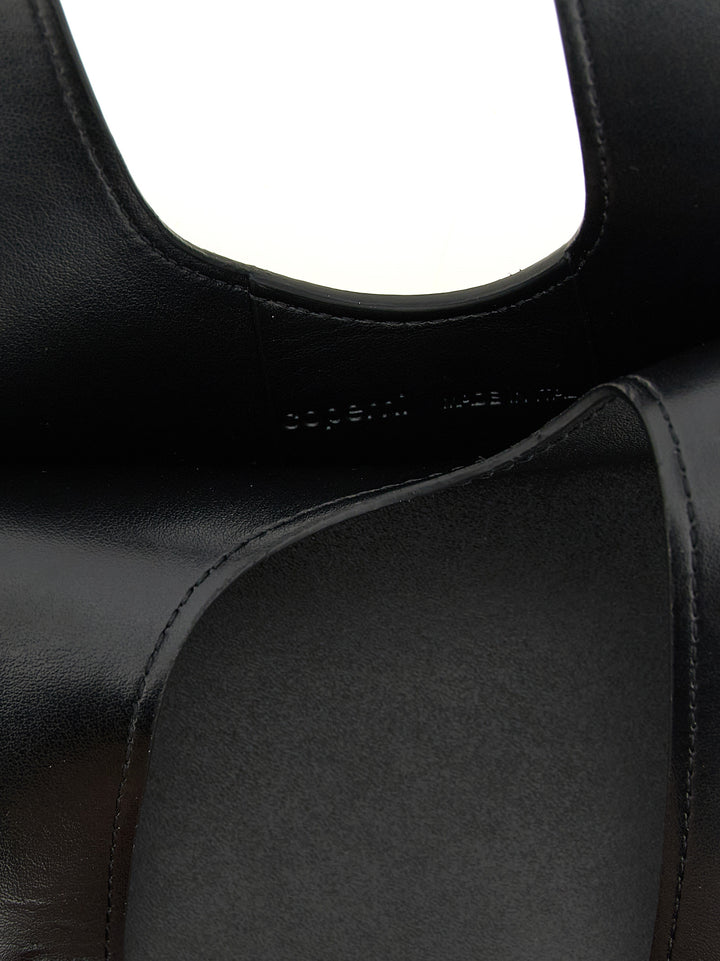 Coperni Mini Heart Borse a Mano - Nero | 910de2191980e179ca3c1e67fd87e18905fdd237