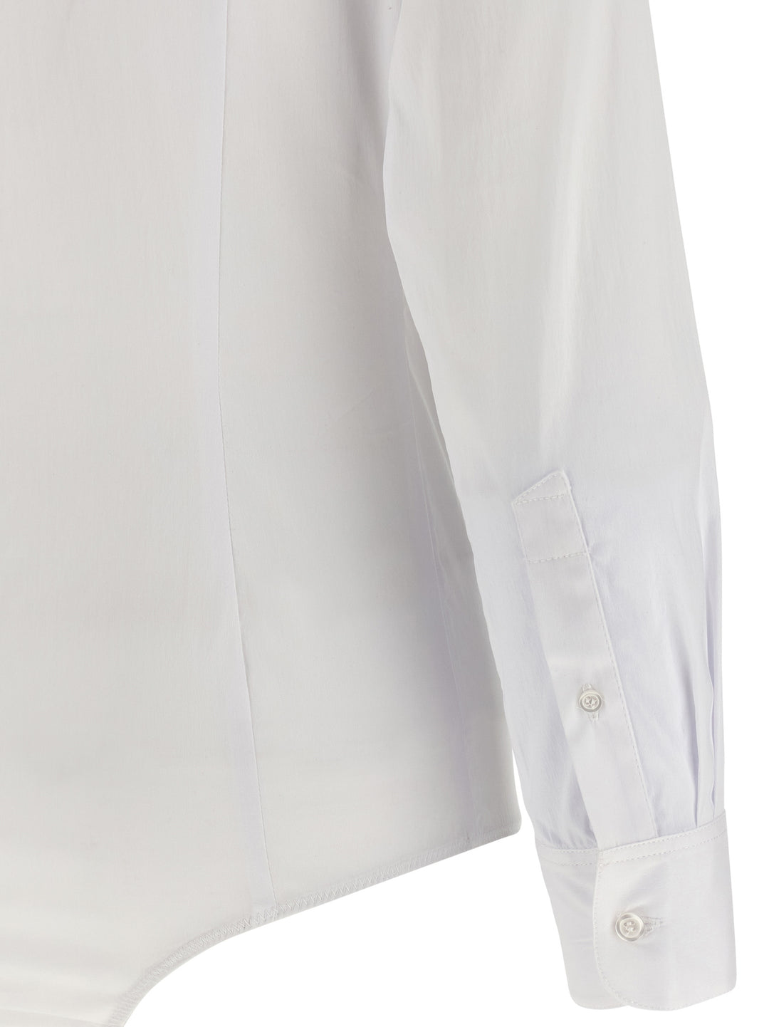 Coperni Shirt Bodysuit Top - Bianco | 58ea788858c0a54e7e6283010bc517b17fcd4c02