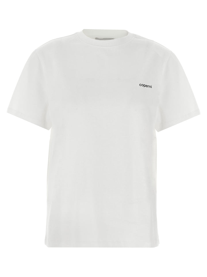 Coperni Logo T shirt - Bianco/Nero | 64e0672e1736d012a4d4e6e014ea8c71329aa206