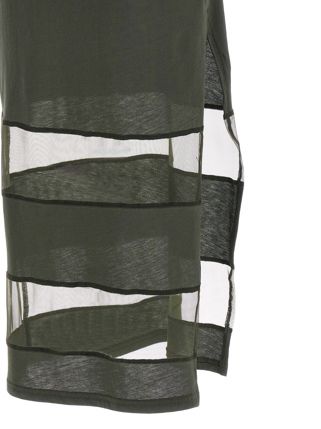 Coperni Striped Sheer Polo Abiti - Verde | 7b9b65ac65be47eb98a14ad111db0f80defbbdec