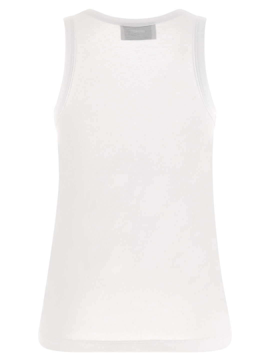 Coperni Logo Embroidery Tank Top Top - Bianco | d8184aafb1e902d56697884443650b38f355431c
