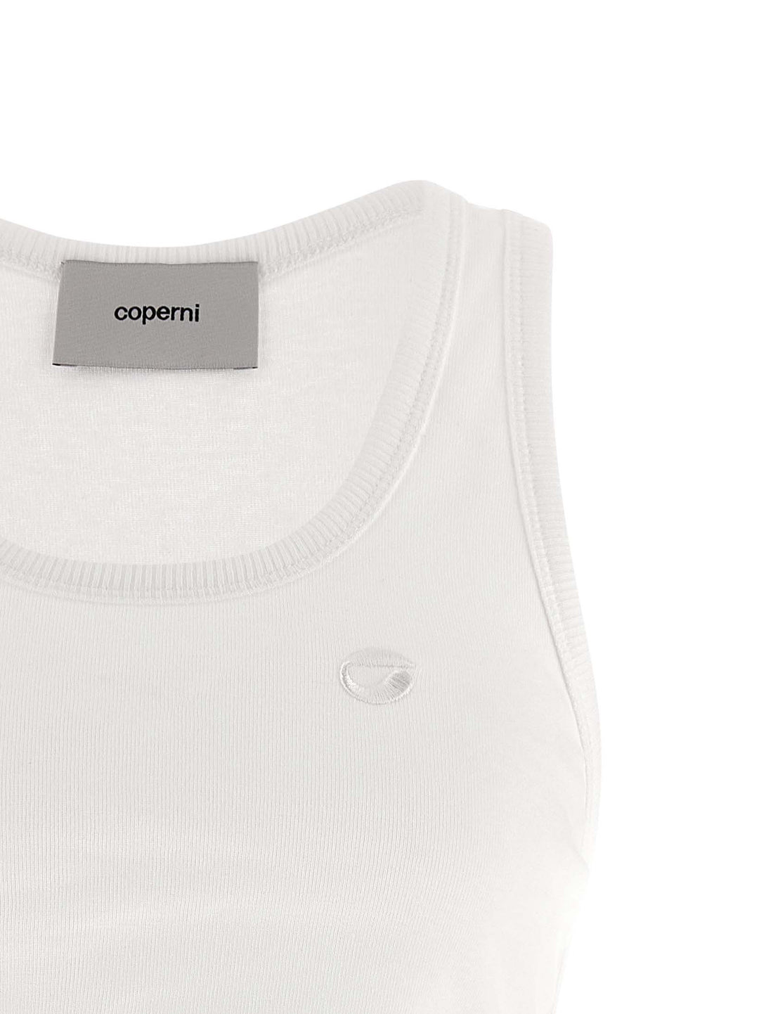 Coperni Spiral Top - Bianco | c21dd15b0f7c7366e67c6e2b3d4dc47cdaa6d0c0