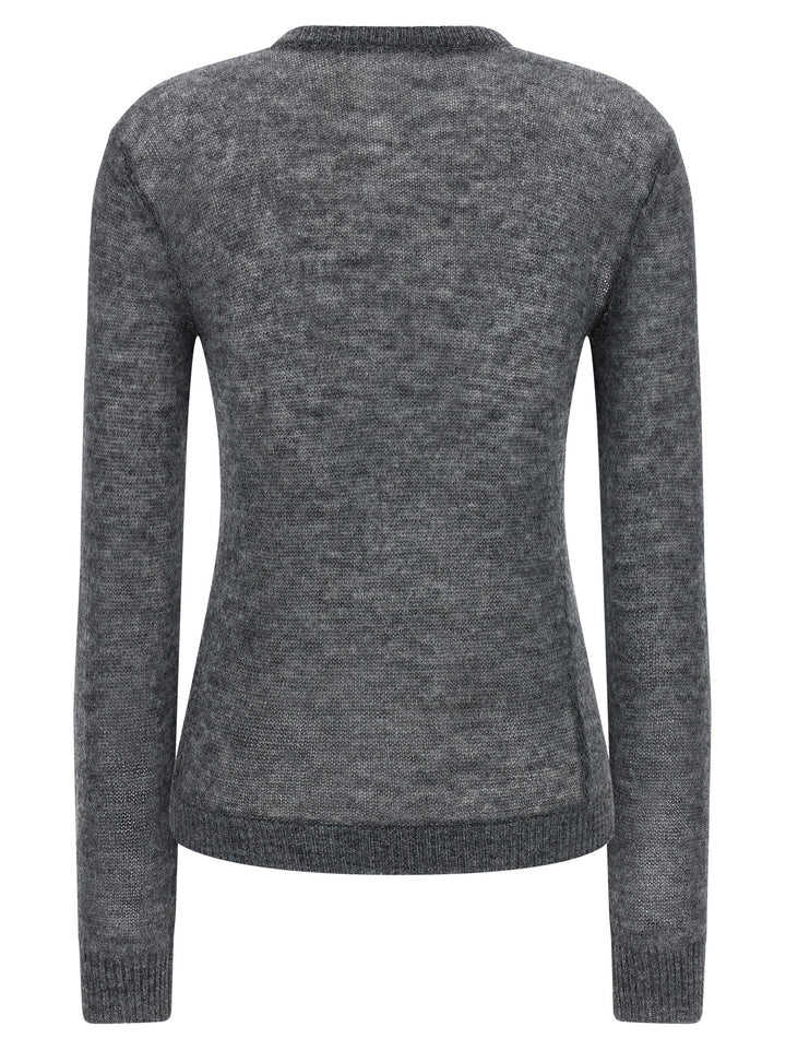 Coperni Buckle Cut-Out Maglioni - Grigio | 86924d084c32d17bb3ae80a6d7eac15ac9cd273d