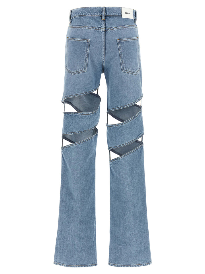 Coperni Spiral Jeans - Celeste | 0c730ff2be0aca3df7dfe5d8af773146a3f914ff