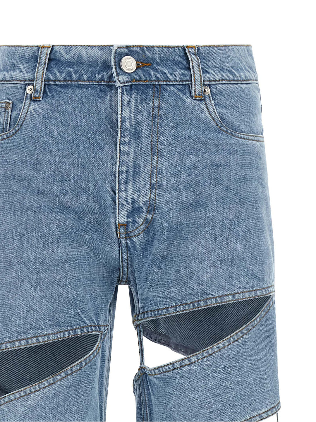Coperni Spiral Jeans - Celeste | fcfc69ed0a57ca930290d71f8f9a044a7ab6e870