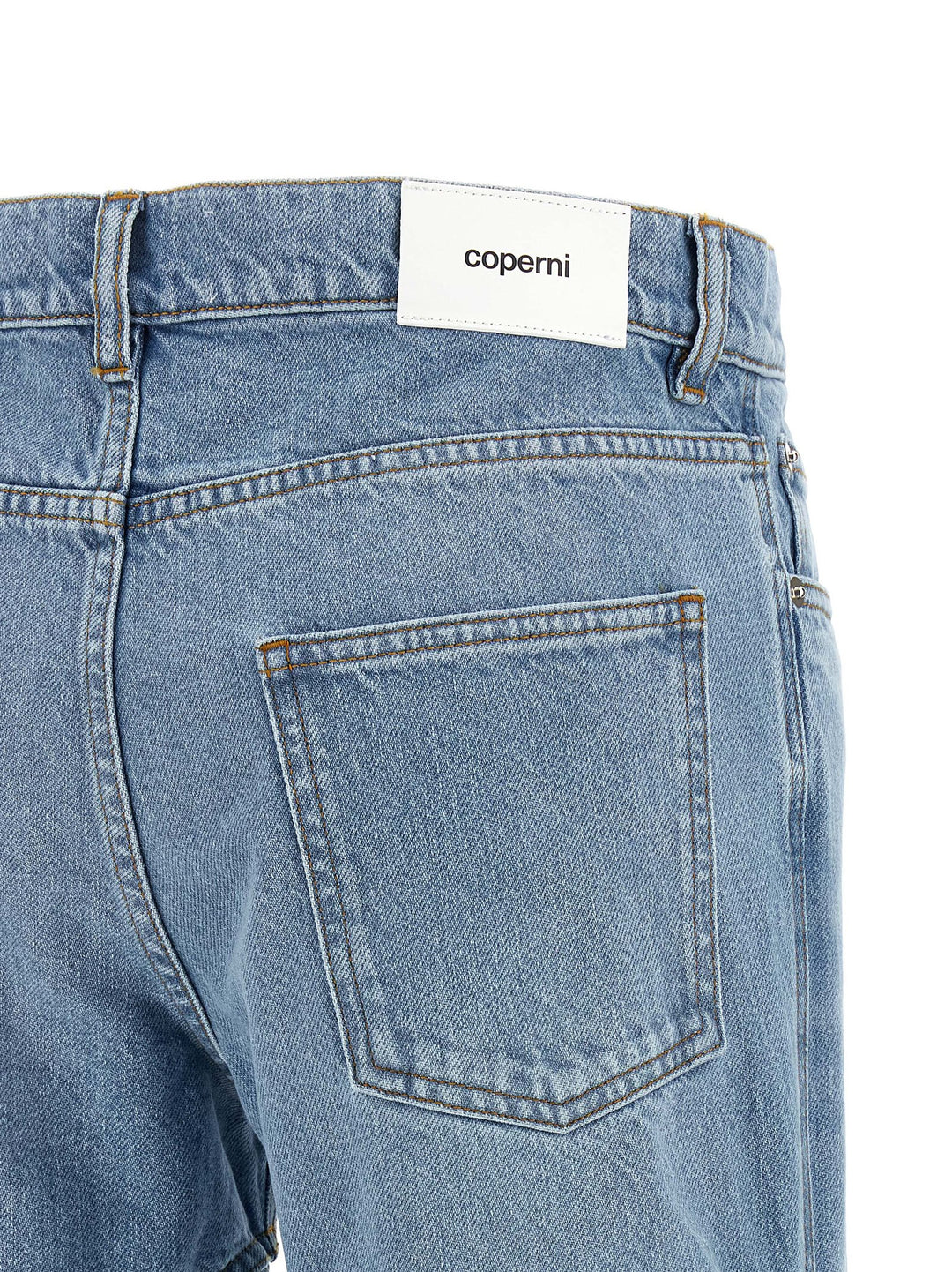 Coperni Spiral Jeans - Celeste | 1a080fee1a2616bdd054c2287159c2cb5f4df305
