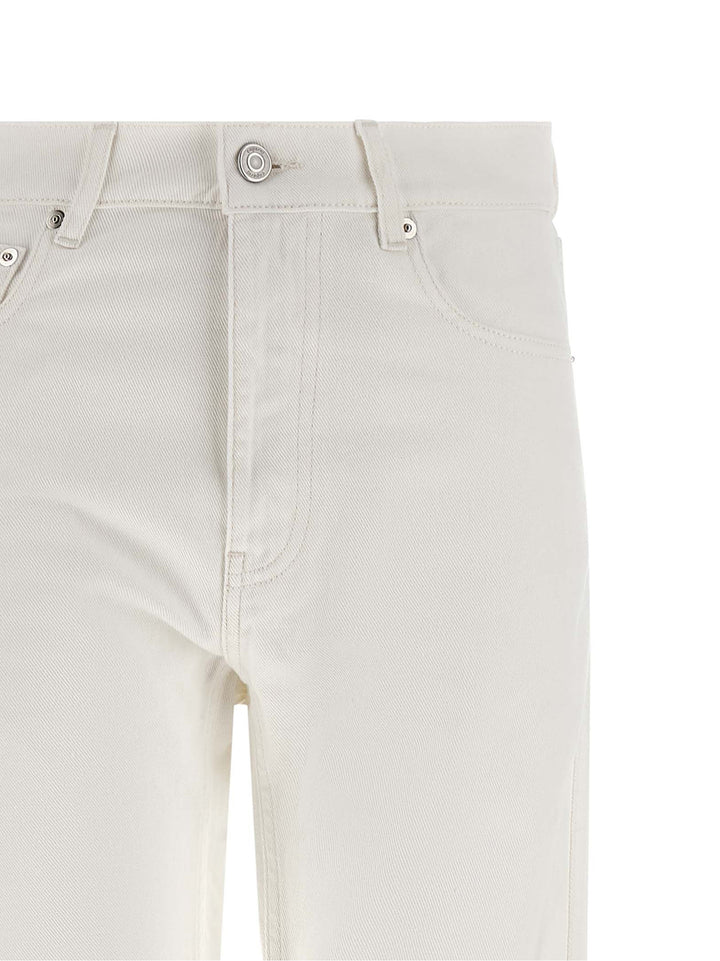 Coperni Tapered Denim Jeans - Bianco | b79f5be29f0ced13eb071ee6e5aabcf21b097c67