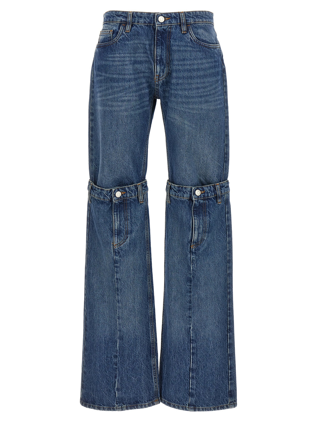Coperni Open Knee Jeans - Blu | 2c645ed59df0e54cbfe9b6790fcf22b9a8ebc393