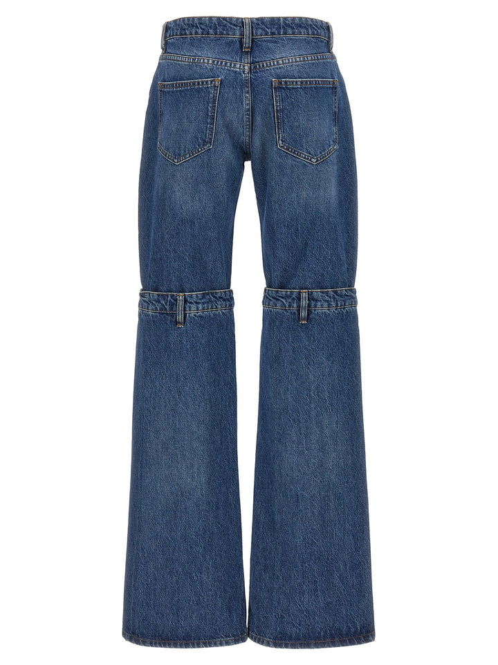 Coperni Open Knee Jeans - Blu | dbb3c241841bf5d400cdf2f30eb497a5274388c1