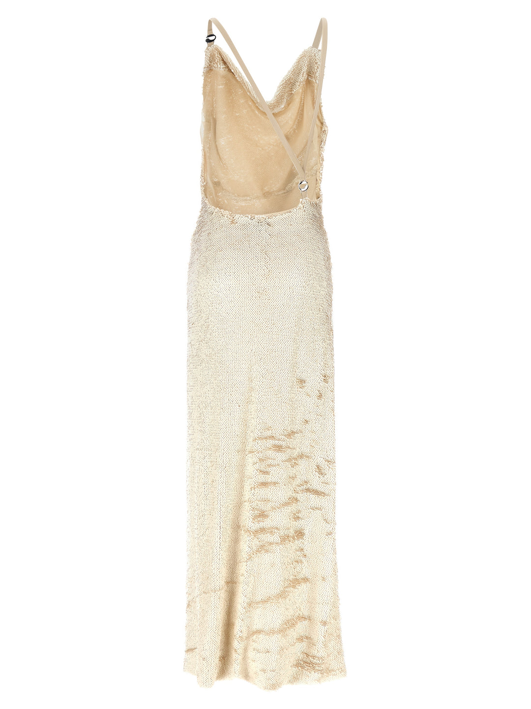 Coperni Sequin Dress Abiti - Beige | edda37e73a40a79900c660d9a46032ce93d13957