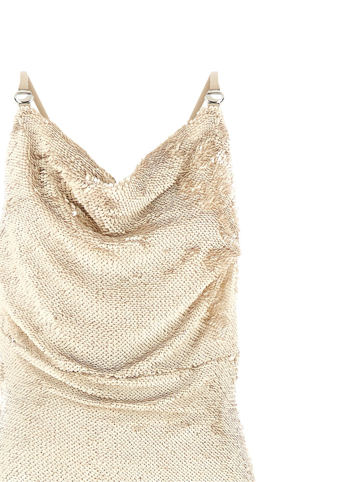 Coperni Sequin Dress Abiti - Beige | 299adc1080bb4439f3a6f5842f76dbeac7260284
