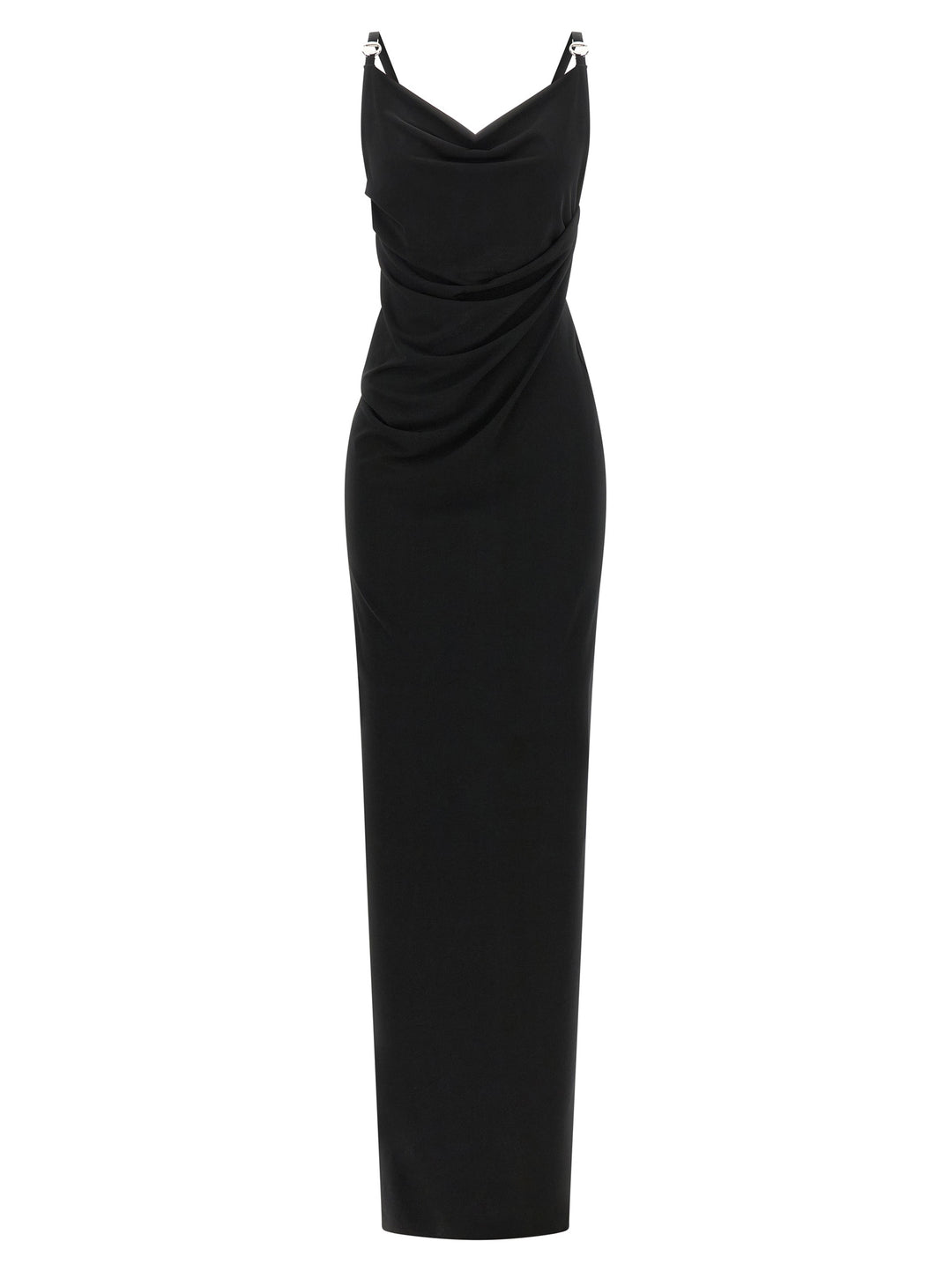 Coperni Metallic Logo Dress Abiti - Nero | 7dd7034788555540ebc6f1e380dffa2eddd0726b
