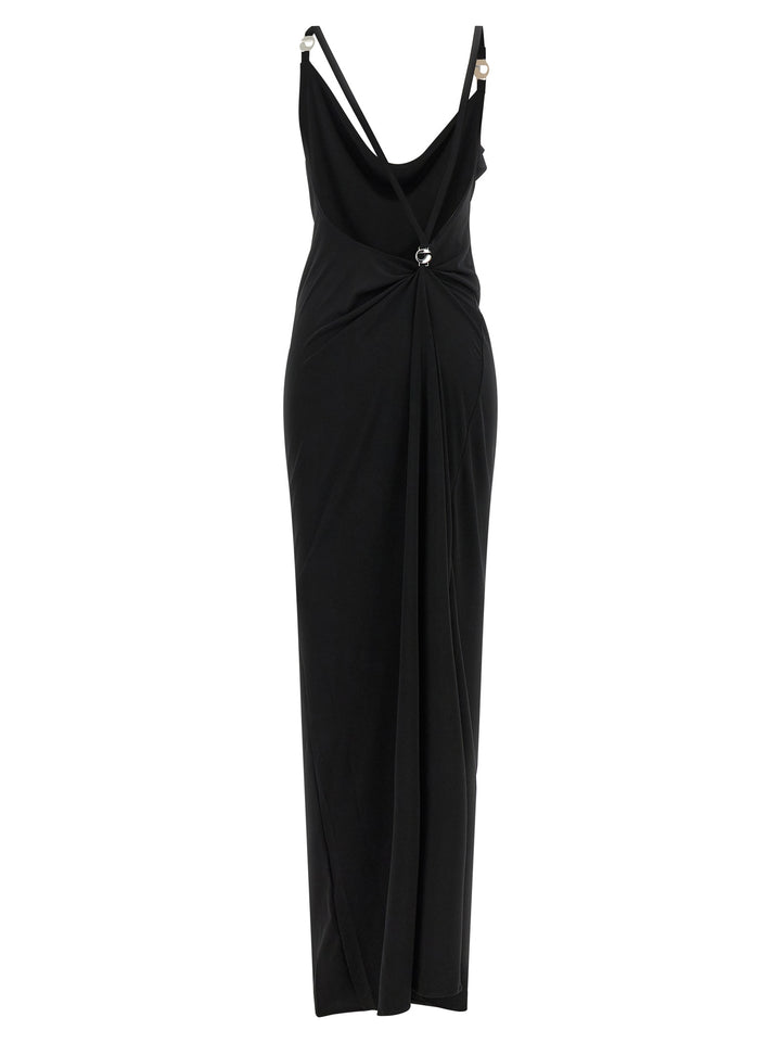 Coperni Metallic Logo Dress Abiti - Nero | fd969f200b58b12067f2d4e886ee8aa212f155e4