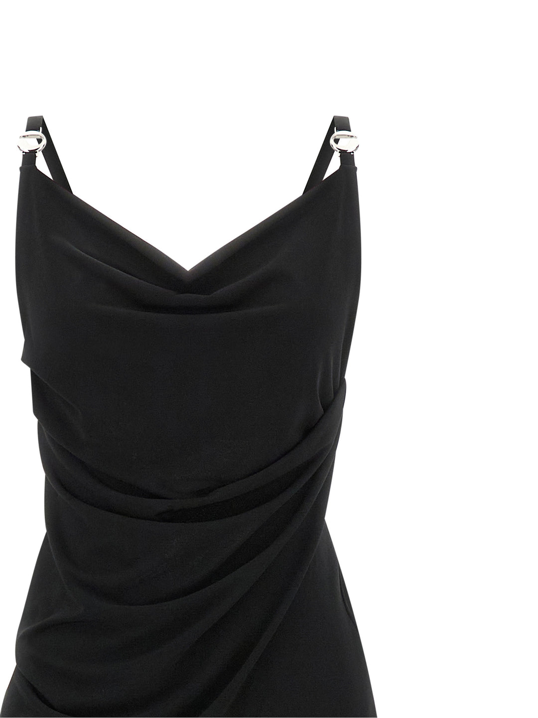Coperni Metallic Logo Dress Abiti - Nero | de63feed14e8f968c2cadb046417e999a6abe1e8