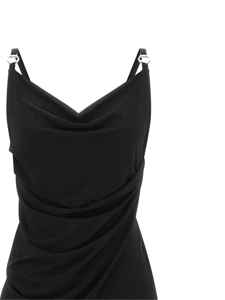 Coperni Metallic Logo Dress Abiti - Nero | de63feed14e8f968c2cadb046417e999a6abe1e8