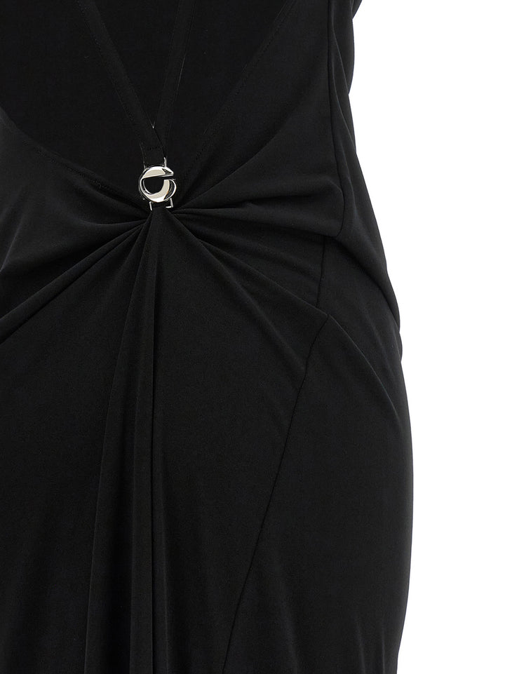 Coperni Metallic Logo Dress Abiti - Nero | 68561970f7616ad9d36e0844d4038a2e79d576d5