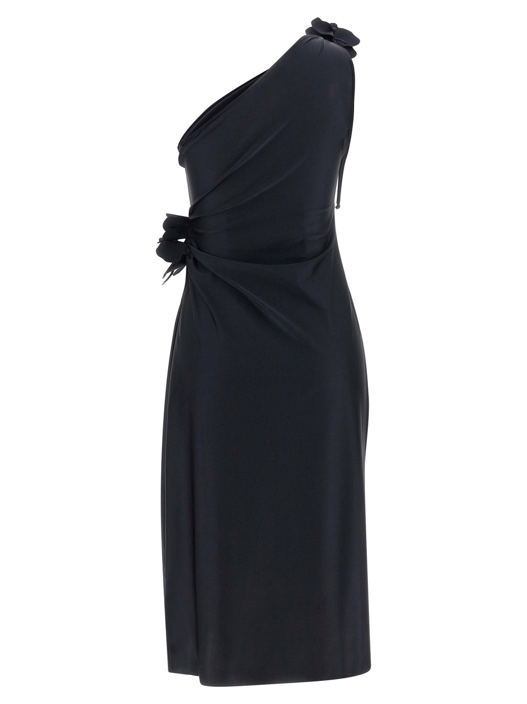 Coperni Asymmetric Mini Flower Abiti - Nero | 89799d5f605b7cdcd716315e68ca533f104199e9