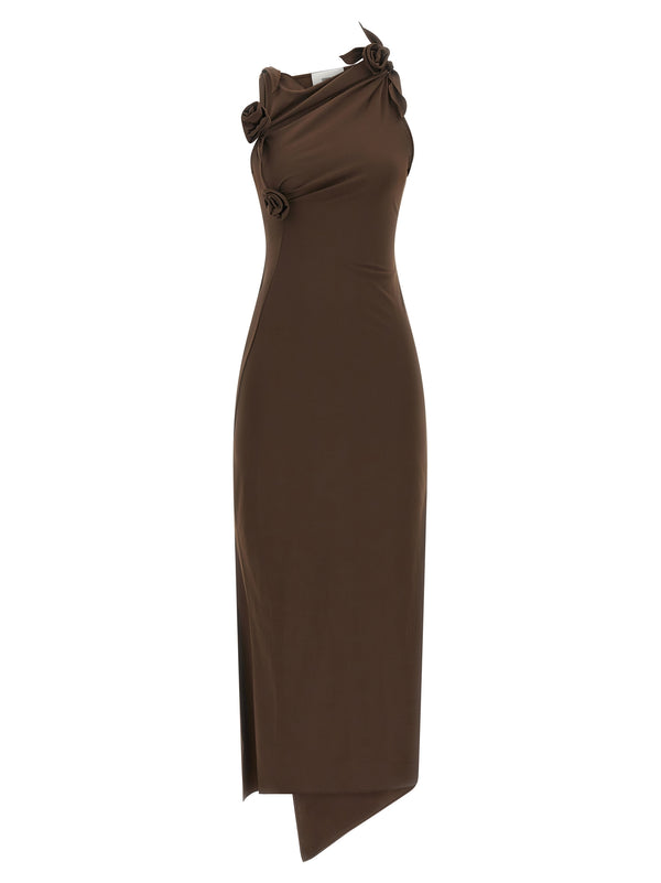 Flower Dress Brown