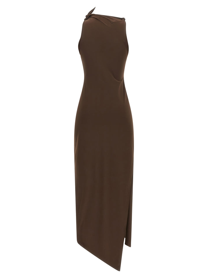 Coperni Flower Dress Abiti - Marrone | f2f3e13701f762adc242c5aa8b686e99dc43f8c4