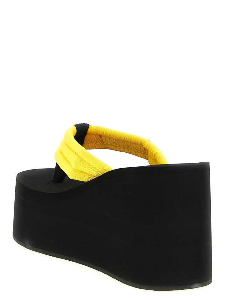 Coperni Thong Sandals Zeppe - Giallo | 99099dc1dd5cdf45a107e7bb5c010ef93ecf20dd