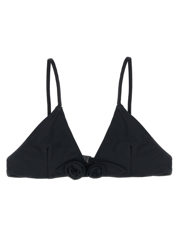 Flower Beachwear Nero