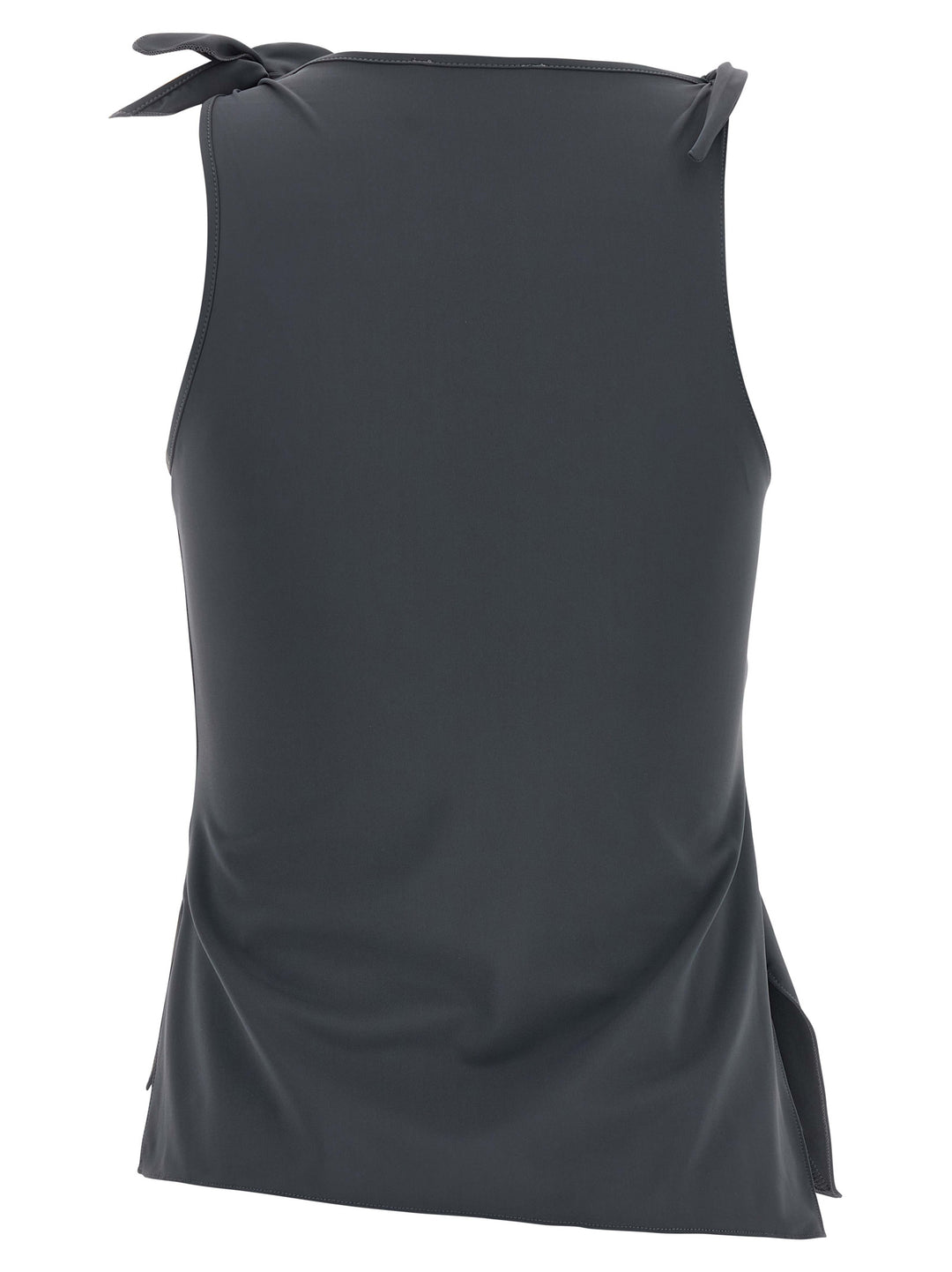 Coperni Asymmetric Flower Top - Grigio | f2611884f7f525f6cce6b449f06d94e503289386