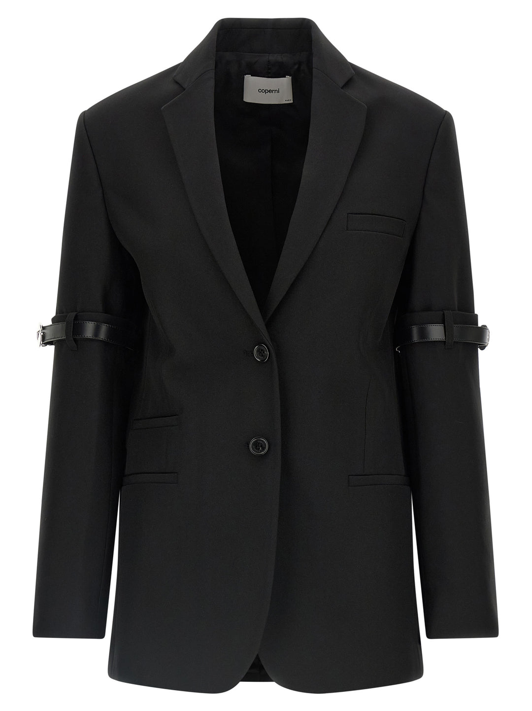 Coperni Logo Belted BlazerS - Nero | 996bd33e0dcdfdb9fac0d8ed300df104f14425eb