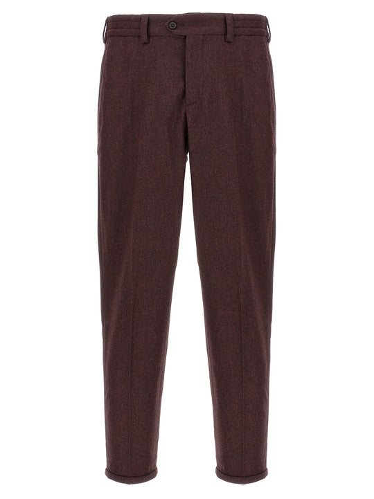 The Rebel Pantaloni Bordeaux