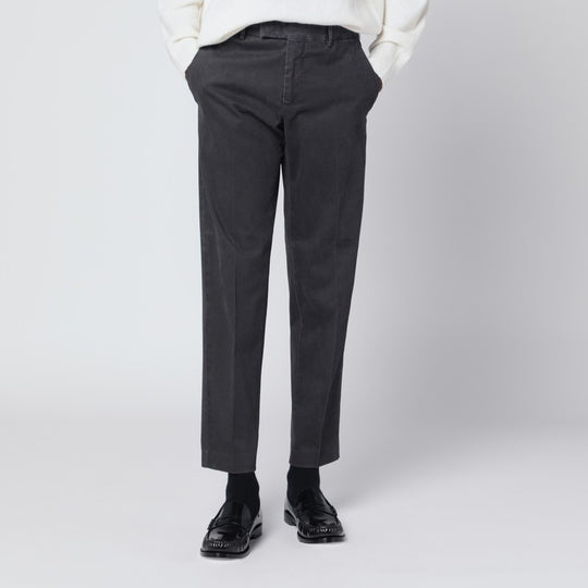 Gray Cotton Trousers
