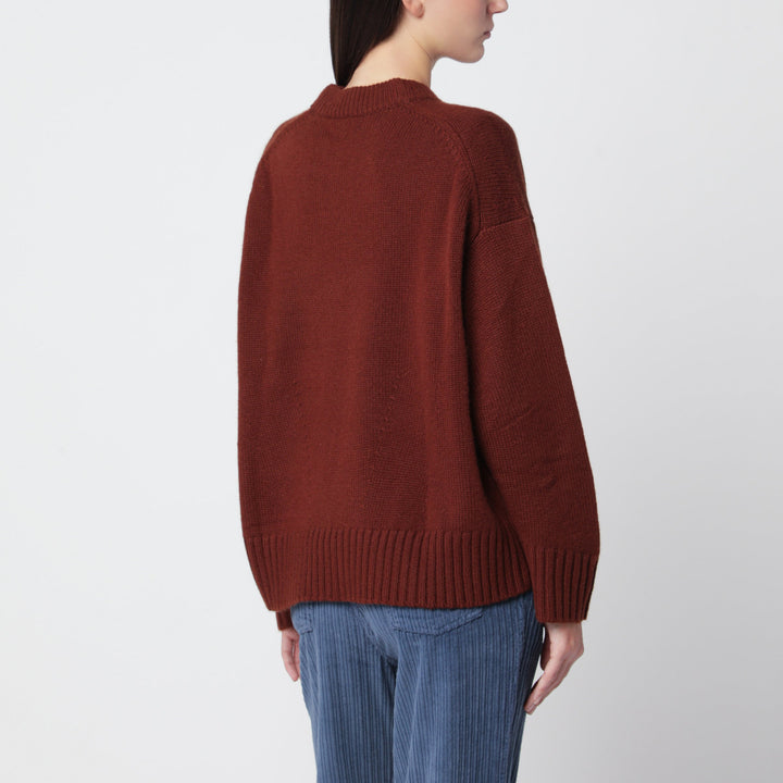Alexandra Golovanoff Cosima Brown 21 Cashmere Sweater